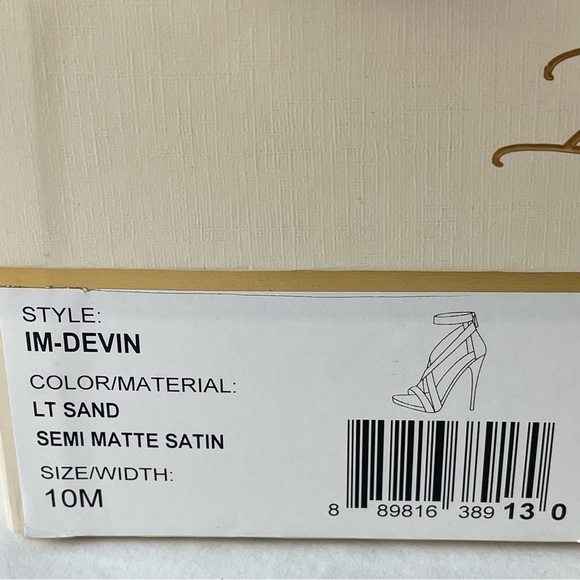 Imagine Vince Camuto Light Sand Devin Heels - Picture 10 of 10